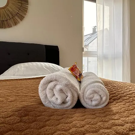 Amao-Grey I 86Qm I Modernes Apartment I 86Qm I Balkon, Netflix I Parkplatz I Naehe Europa-Park Rheinhausen Buitenkant foto