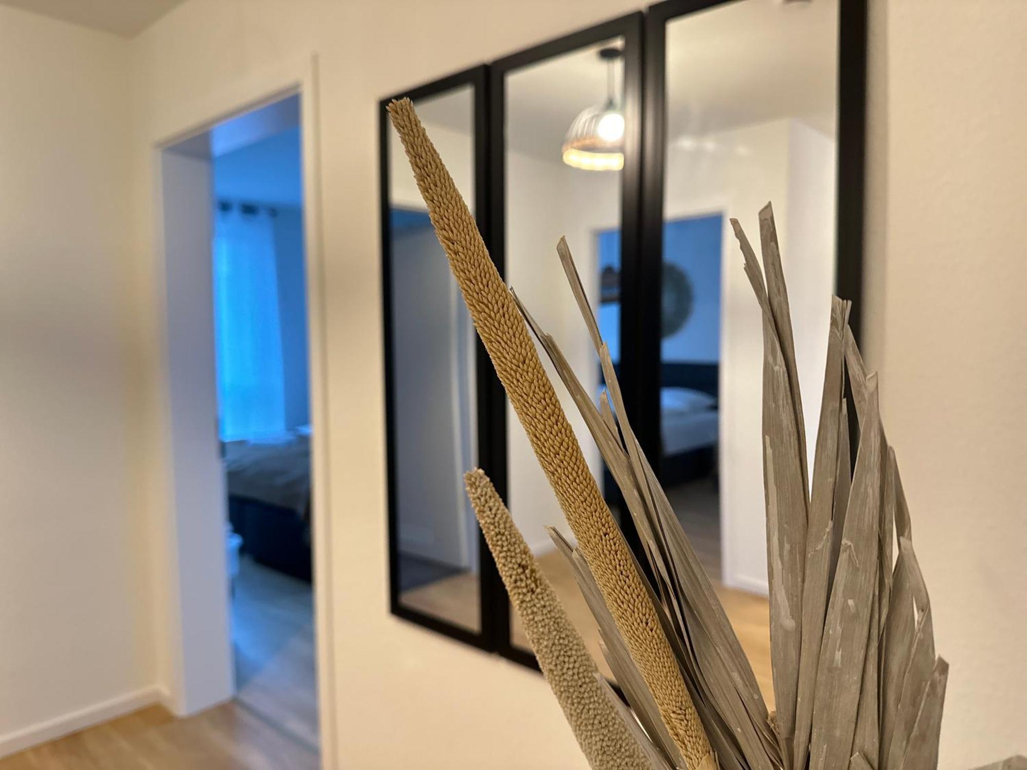 Amao-grey I 86qm I Modernes I 86qm I Balkon, Netflix I Parkplatz I Naehe Europa-park * Rheinhausen
