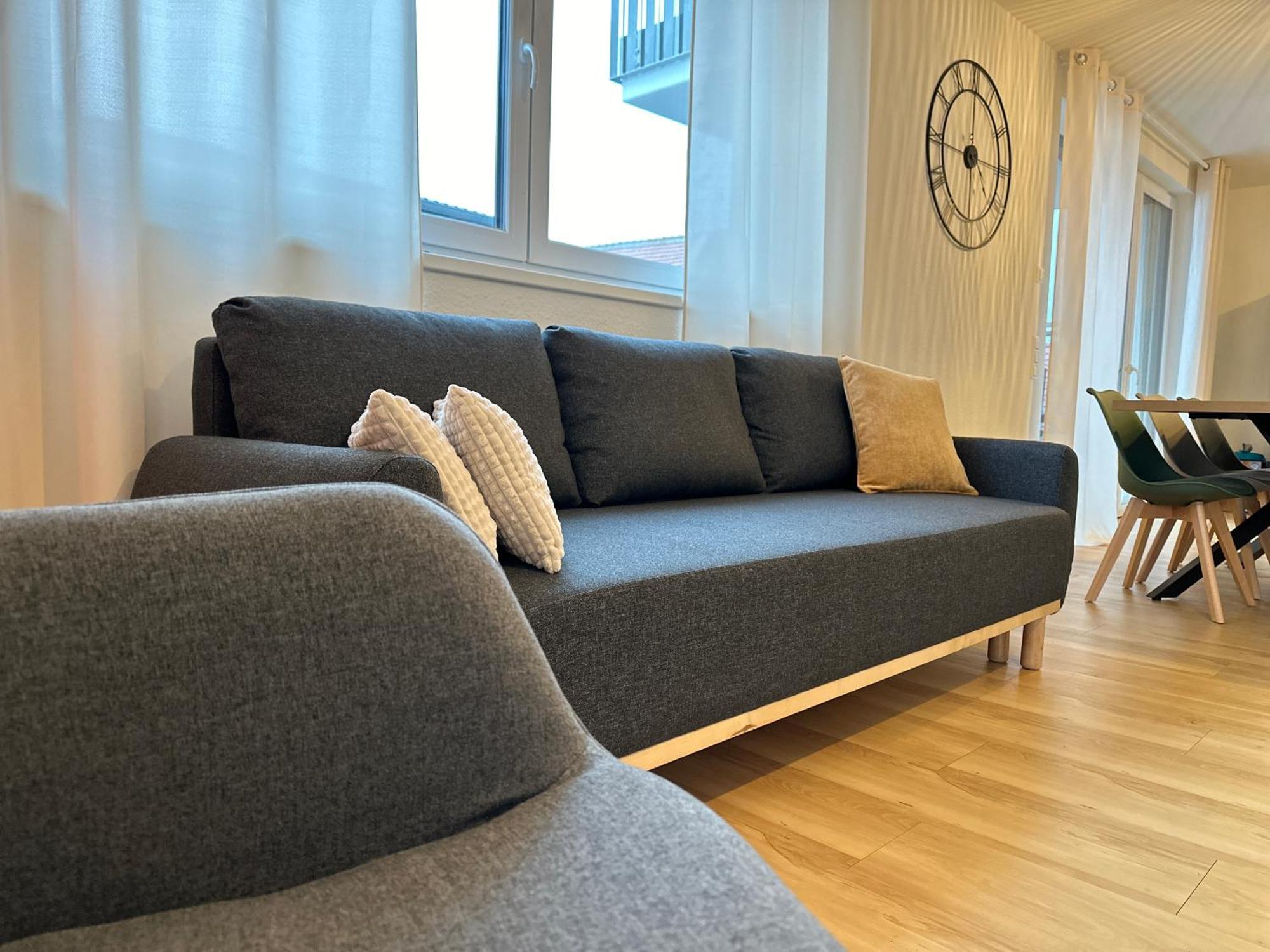 Amao-grey I 86qm I Modernes I 86qm I Balkon, Netflix I Parkplatz I Naehe Europa-park *