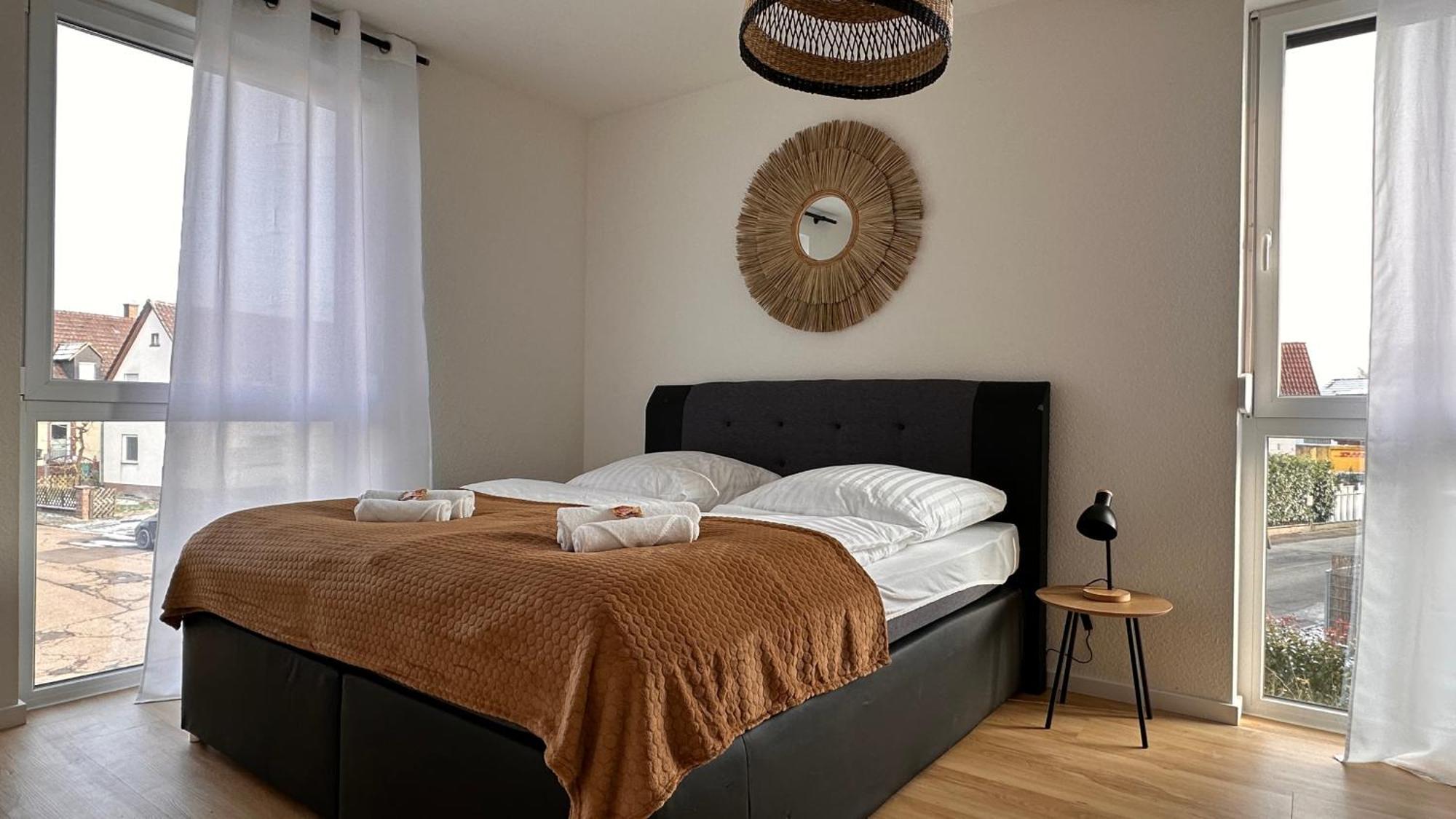 Apartment Amao-grey I 86qm I Modernes I 86qm I Balkon, Netflix I Parkplatz I Naehe Europa-park *